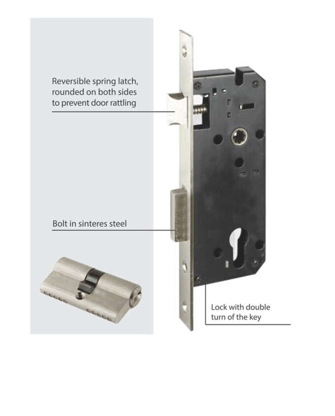 Mortice Lock Square Plate